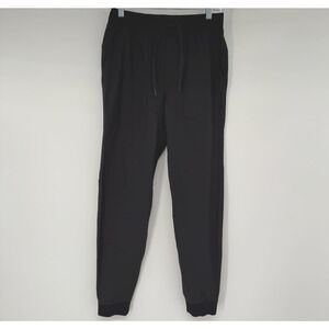 Lululemon ABC Joggers Mens Adult S Black Warpstreme Stretch Performance LM5AJLS
